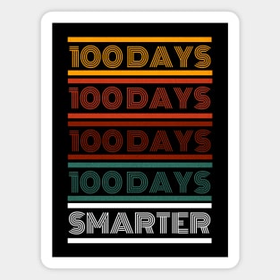 Retro 100 Days Smarter Magnet